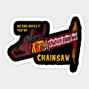 Charley Chainsaw Tickle Tickle Tickle Sticker